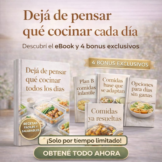 Dejá de pensar que cocinar todos los días.!!